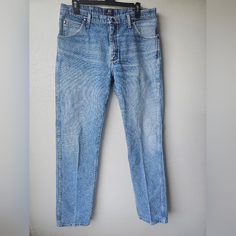 Vintage Wrangler Jeans – Cowboy Cut – Light Wash – Size 34x36